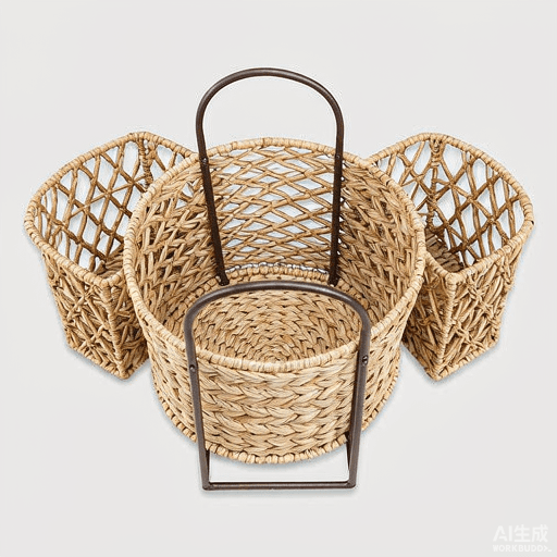 Water Hyacinth Storage Basket Set