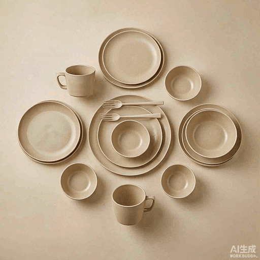 Matte Ceramic Dinnerware Set - 16pc