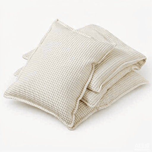 Cotton Waffle Bedding Set 4pc